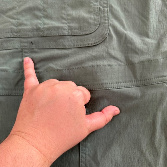 Duluth Trading Co Women's Heirloom Gardening Overalls Green Plus 2x-31 Nylon - Picture 3 of 14